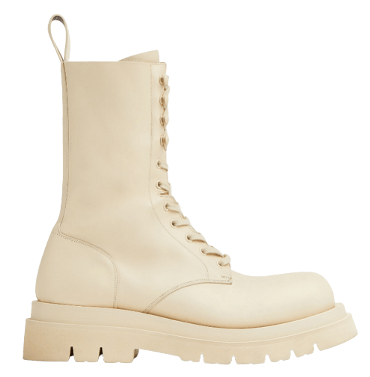 Bottega Lace Up Sea Salt Boots WHAT’S ON THE STAR?