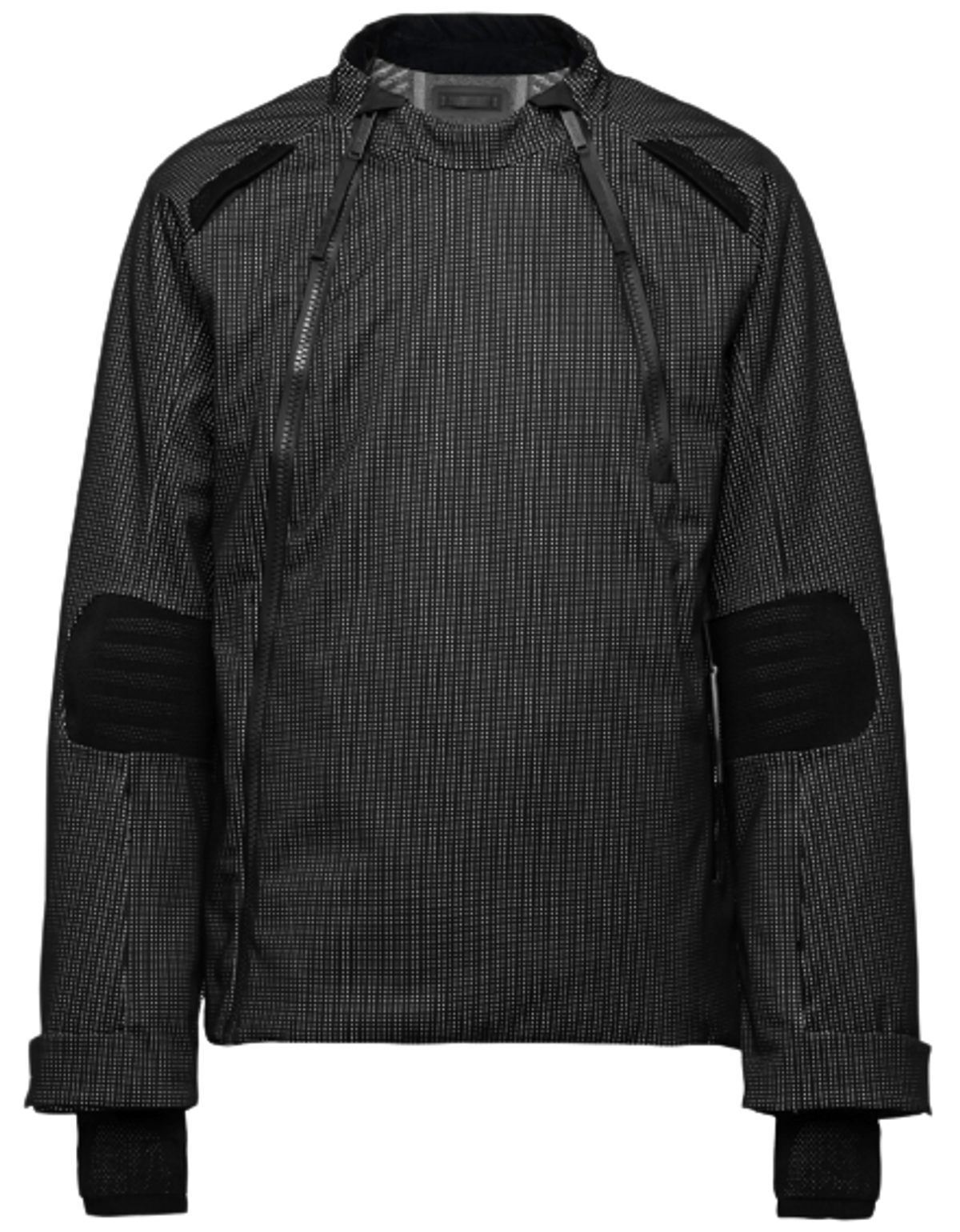 Prada Reflective Fabric Ski Jacket WHAT’S ON THE STAR?