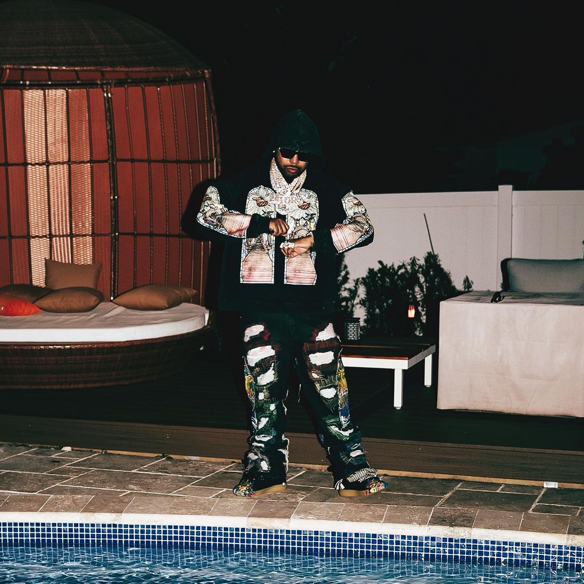 Icewear Vezzo Outfit from January 10, 2023 WHAT’S ON THE STAR?