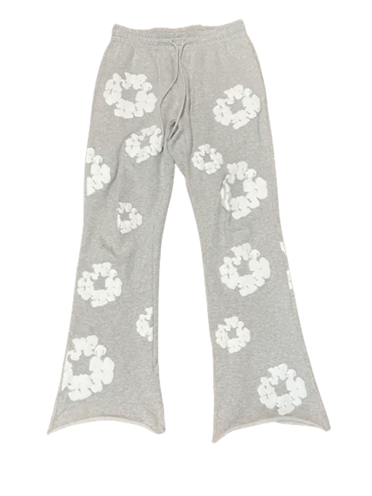 Readymade × Denim Tears Grey Floral Sweatpants WHAT’S ON THE STAR?