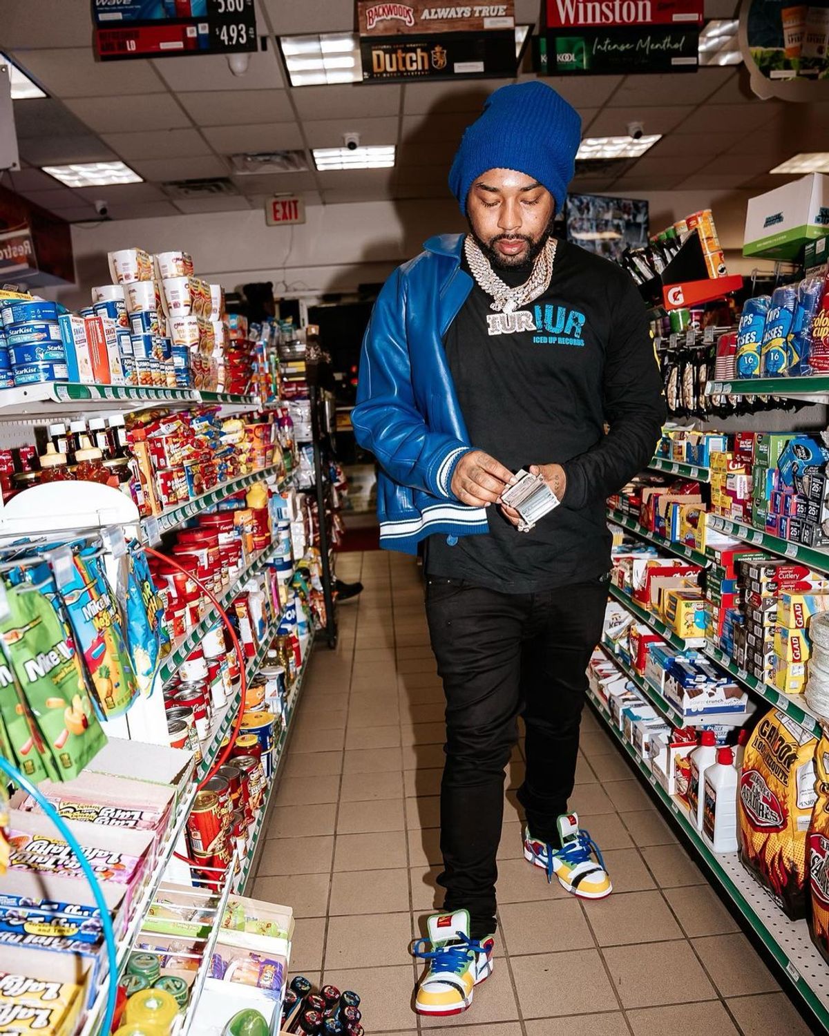 Icewear Vezzo Outfit from March 7, 2023 WHAT’S ON THE STAR?