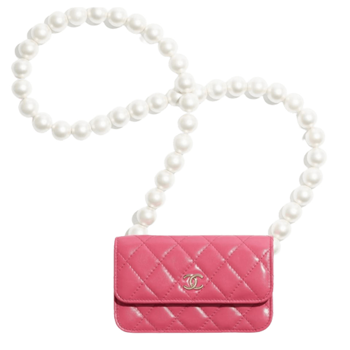 Chanel Pearl Pink Calfskin Leather Bag WHAT’S ON THE STAR?