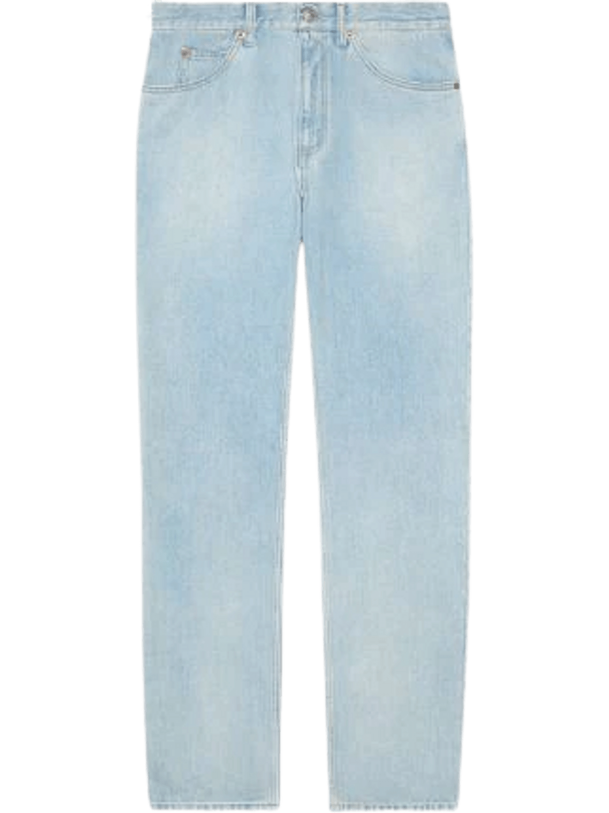 Gucci Regular Fit Stone Blue Bleached Jeans WHAT’S ON THE STAR?