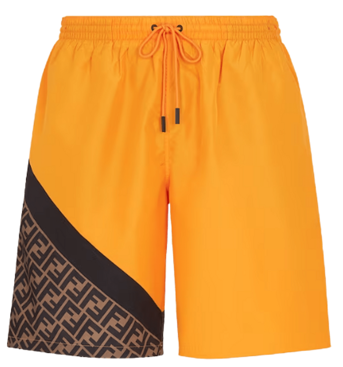 Fendi Orange Nylon Shorts WHAT’S ON THE STAR?