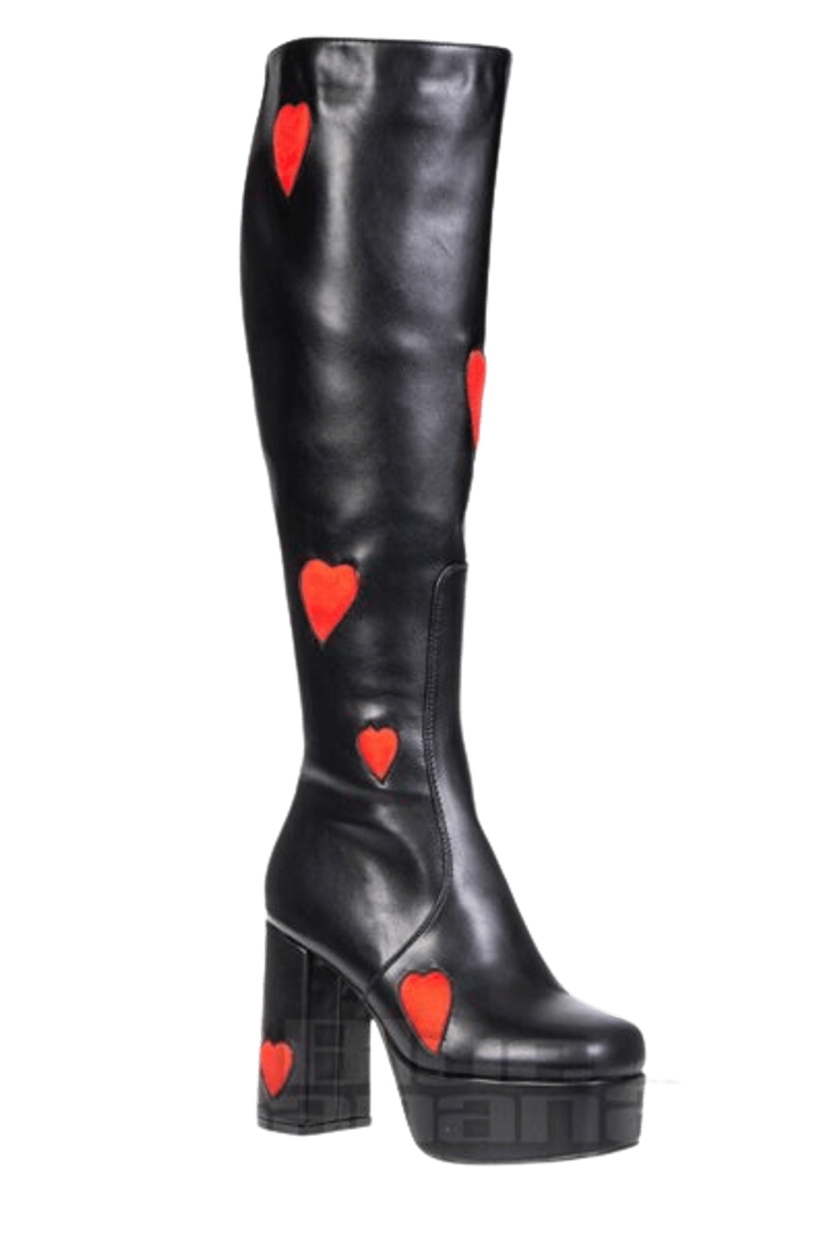 Lamoda Black Platform Boots WHAT’S ON THE STAR?