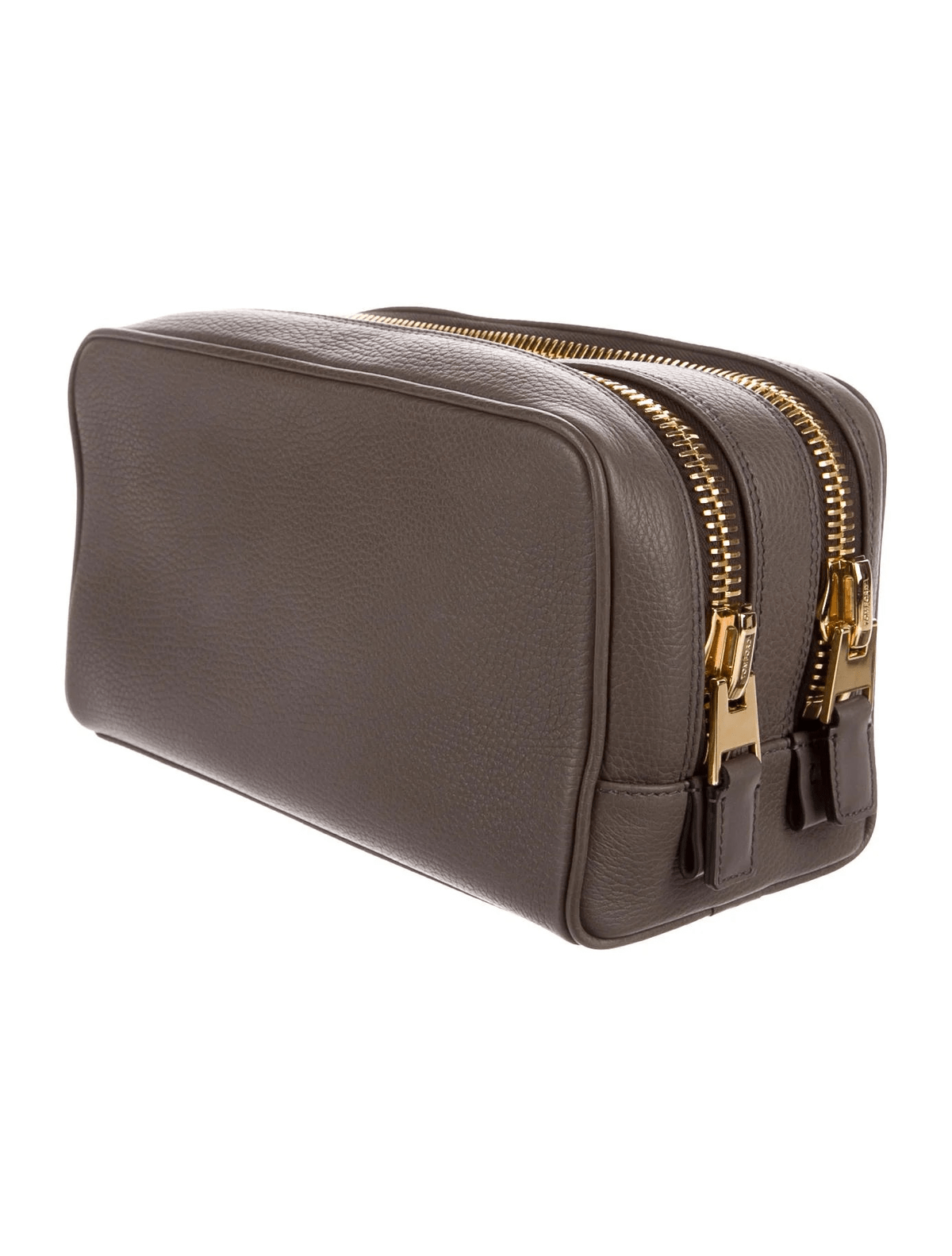 Tom Ford Brown Double Zip Dopp Kit WHAT’S ON THE STAR?