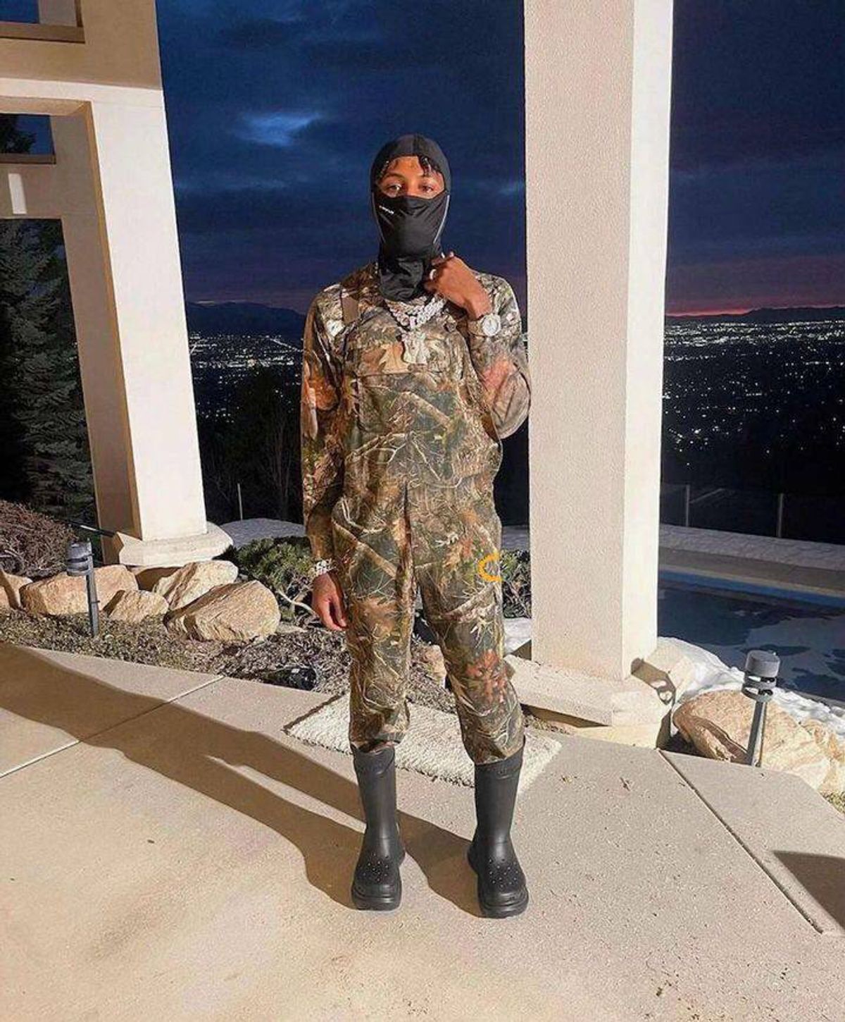 NBA YoungBoy Outfit from January 19, 2024 WHAT’S ON THE STAR?