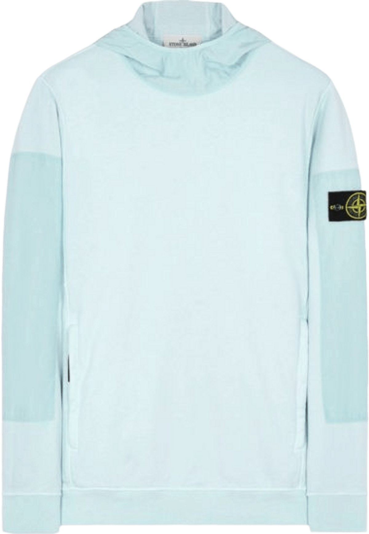 Stone Island Sky Nylon Fleece Hoodie WHAT’S ON THE STAR?