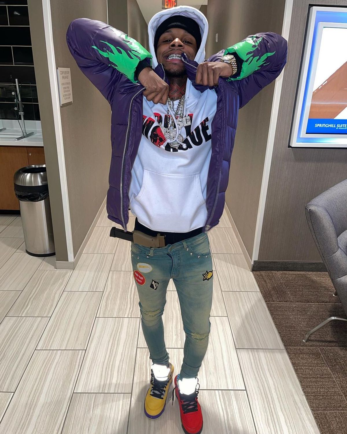 Toosii Outfit from January 1, 2021 WHAT’S ON THE STAR?