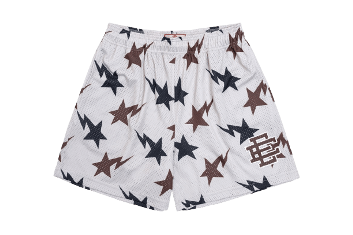 Bape × Eric Emanuel Basketball Shorts WHAT’S ON THE STAR?
