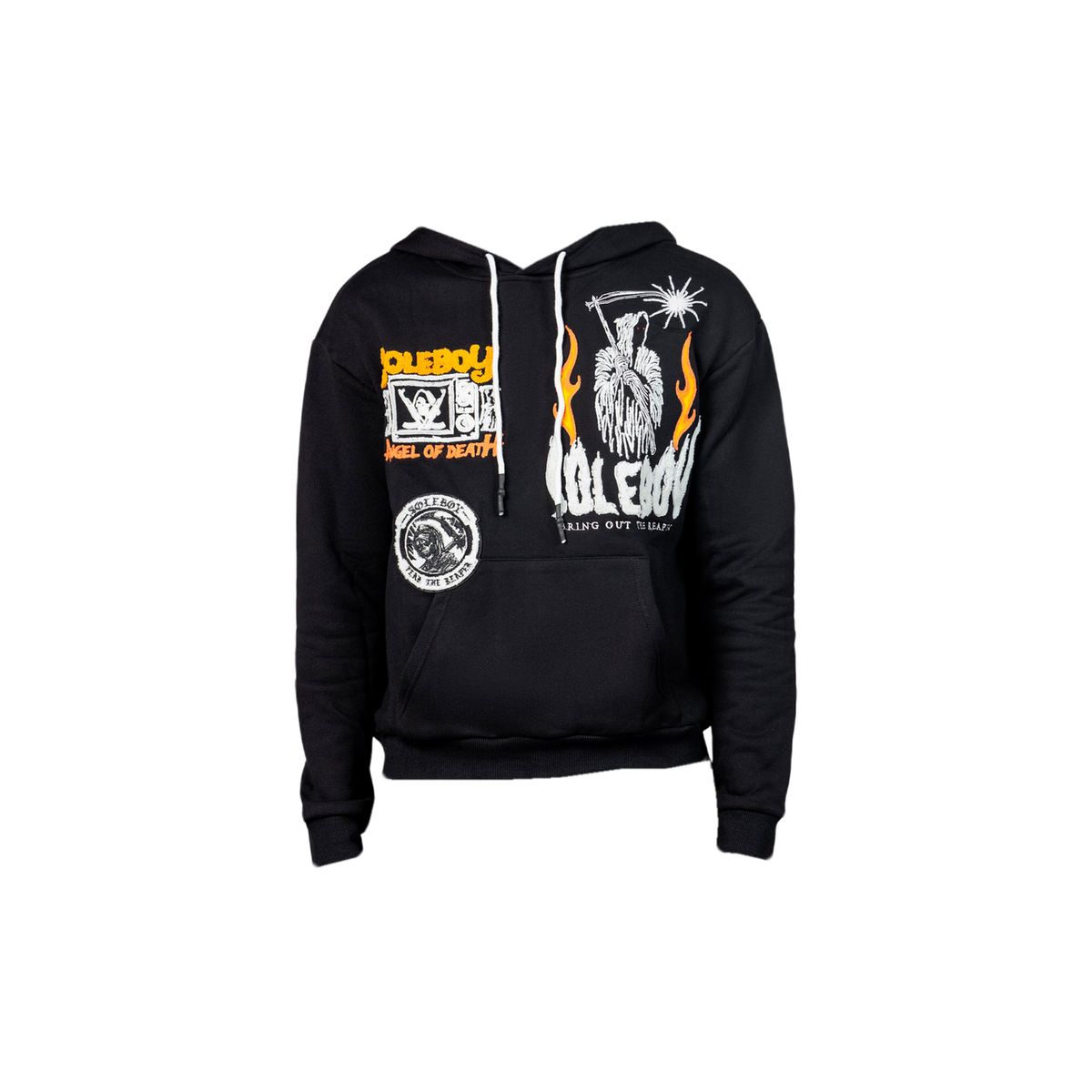 SoleBoy Angel of Death Black Hoodie WHAT’S ON THE STAR?