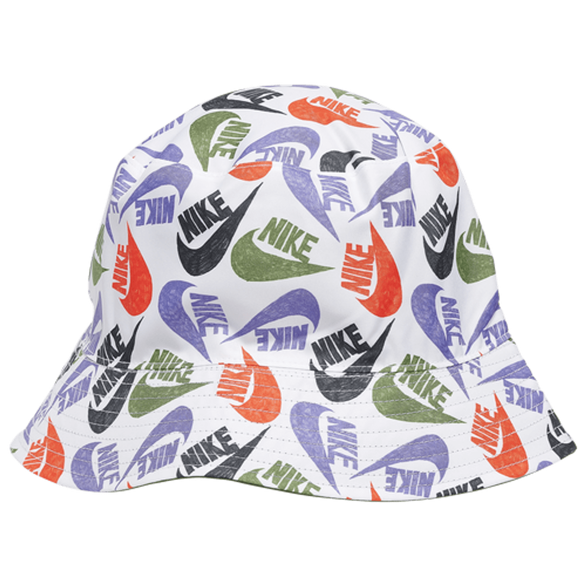 Nike Mens Nike Futura Bucket Hat In Treeline/white/team Orange WHAT’S