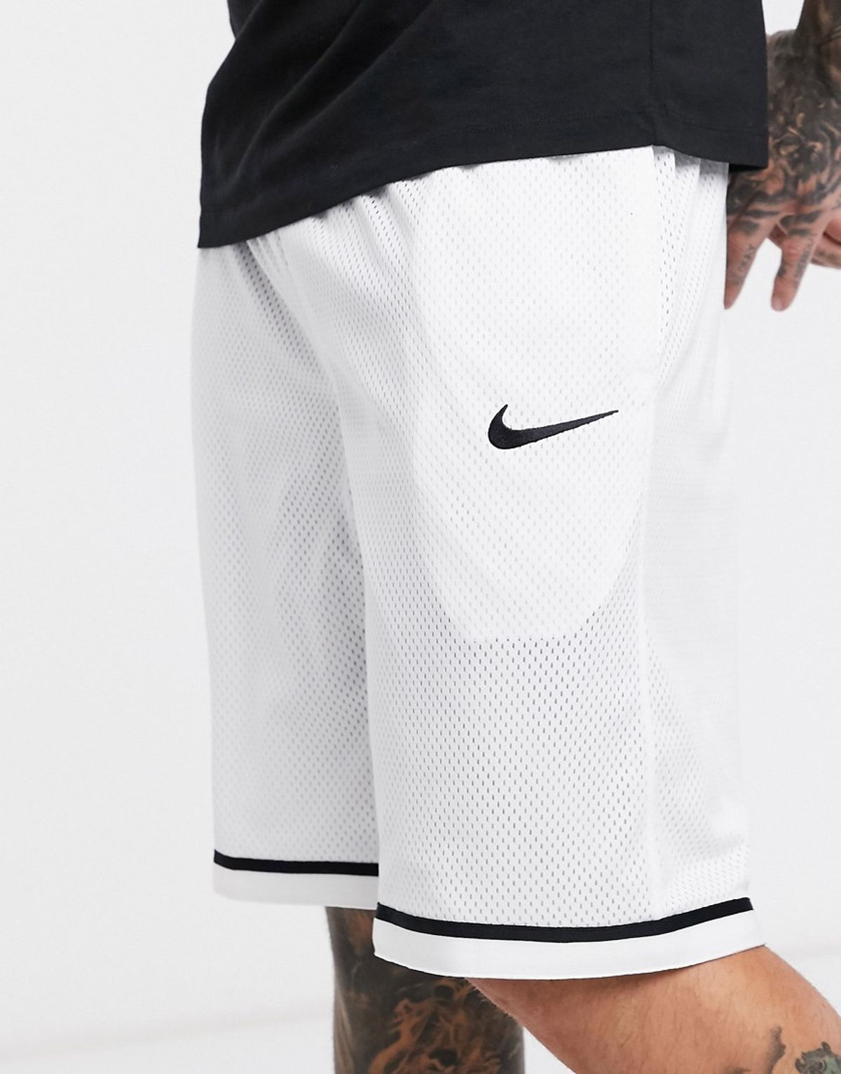 Nike Basketball Shorts In White WHAT’S ON THE STAR?