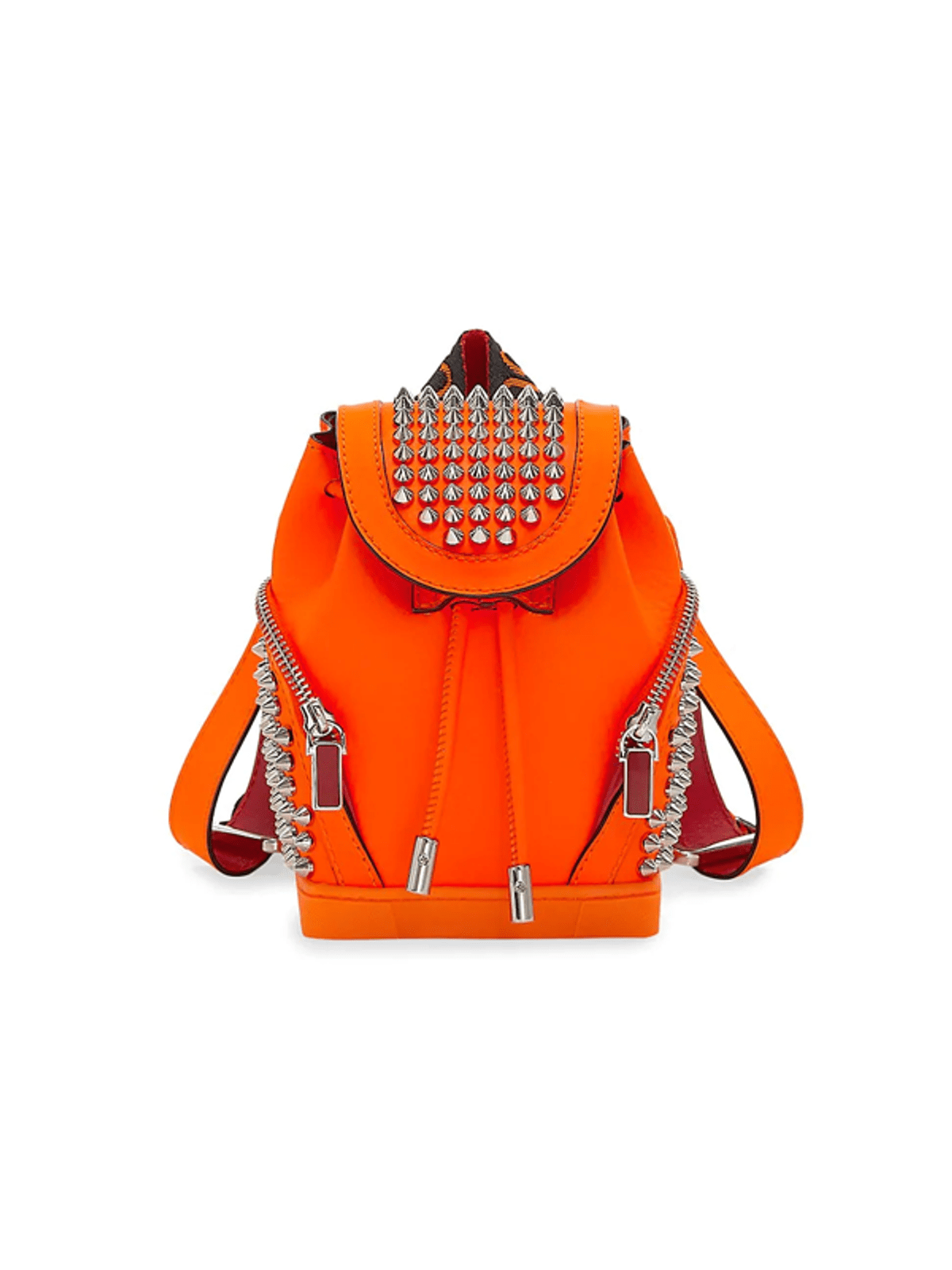 Christian Louboutin Men's Mini Explorafunk Studded Leather Crossbody