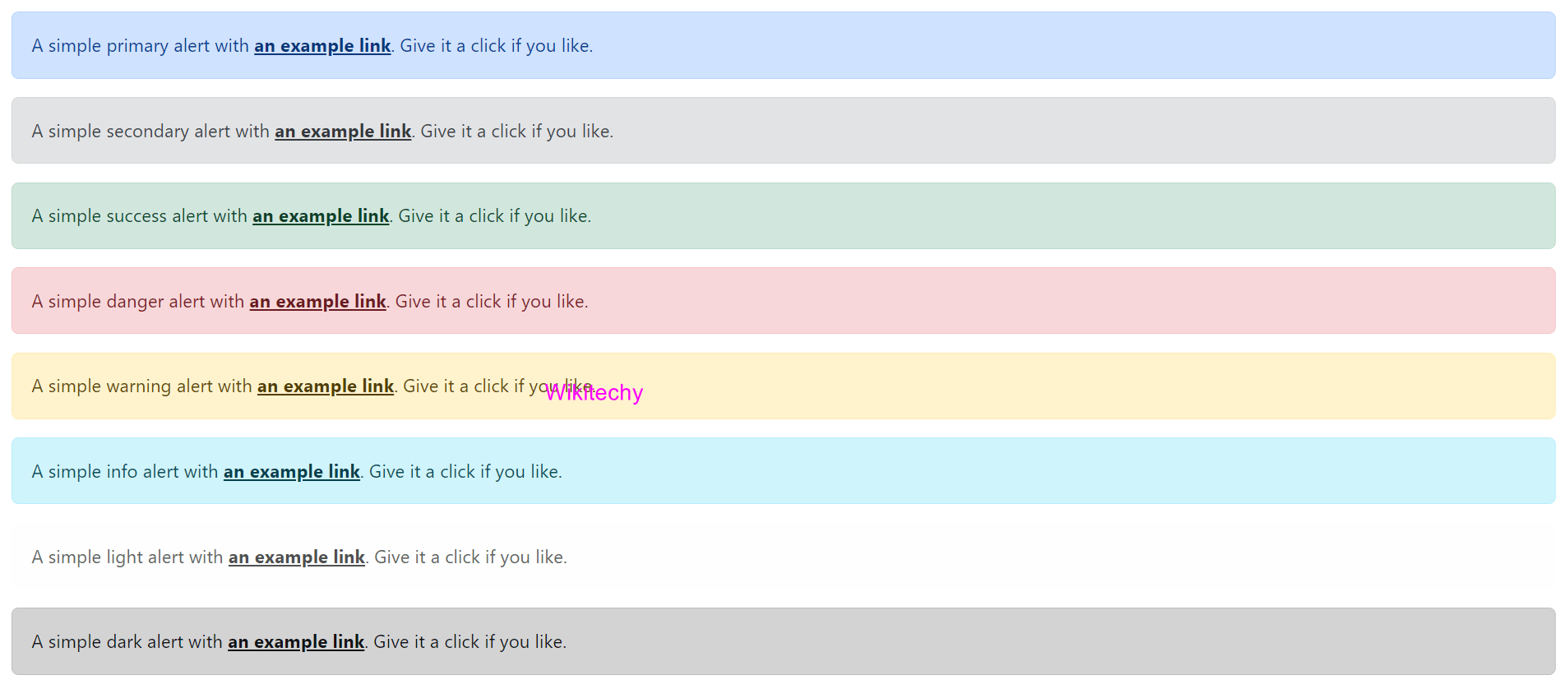 Bootstrap Alerts Bootstrap 5 Warning, Info, Success and Error Alerts