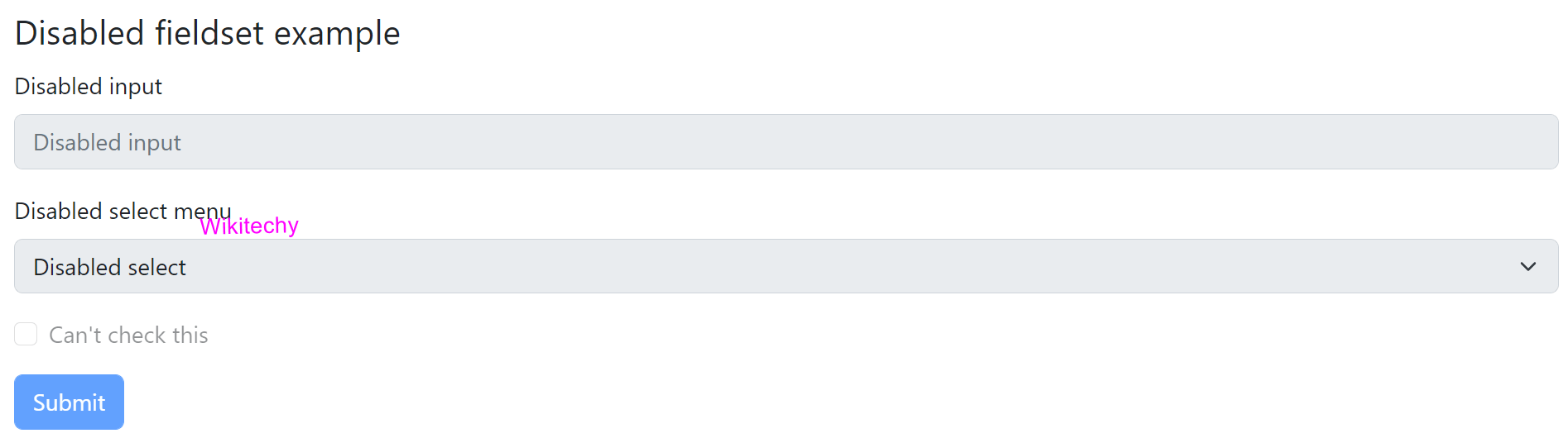 Bootstrap Forms Overview Bootstrap Form Template Wikitechy