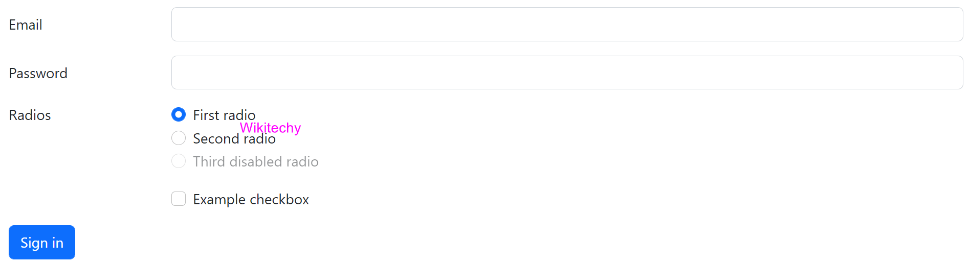 Bootstrap Layout Examples How many types of layouts are there in