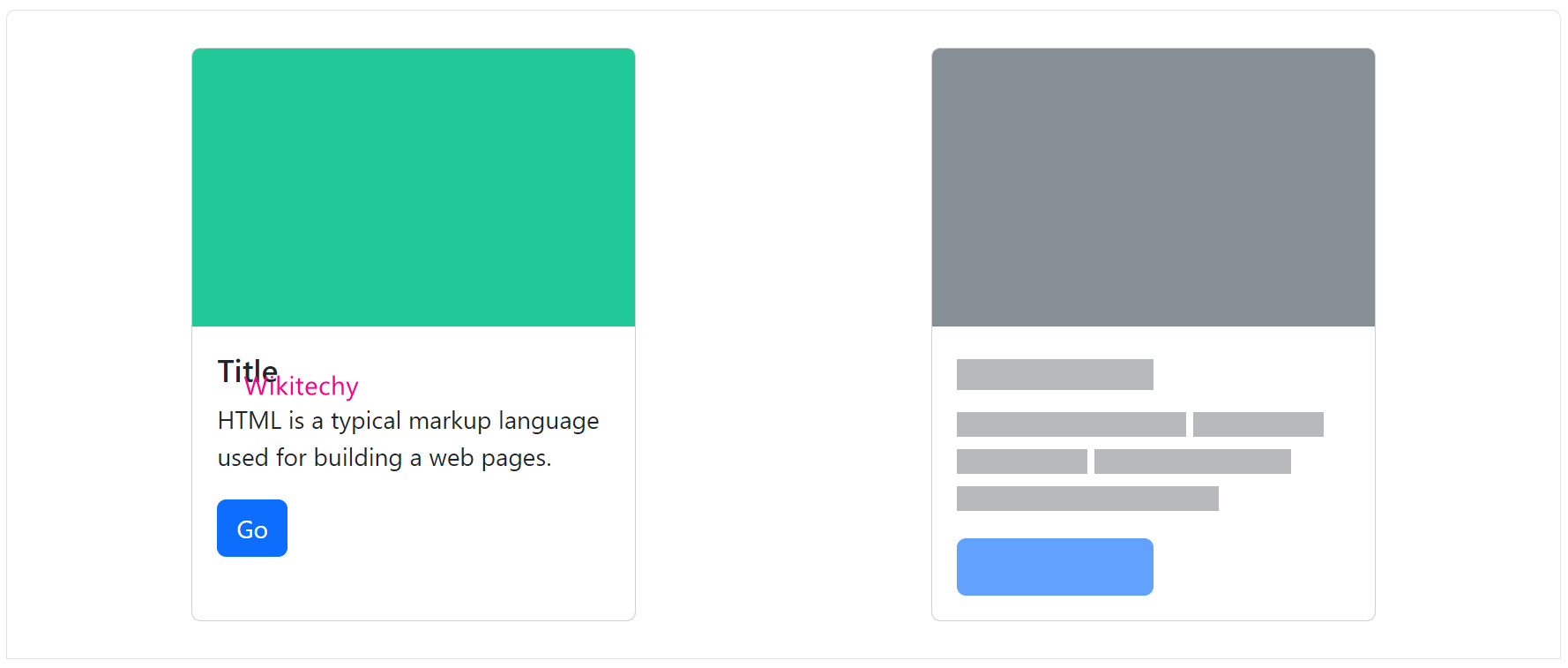 Bootstrap Placeholders Bootstrap 5 Placeholder Component Wikitechy