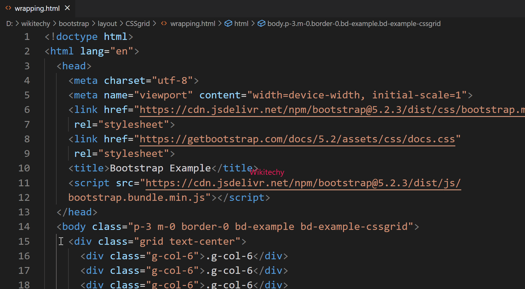 Bootstrap CSS Grid Bootstrap Grid System Wikitechy