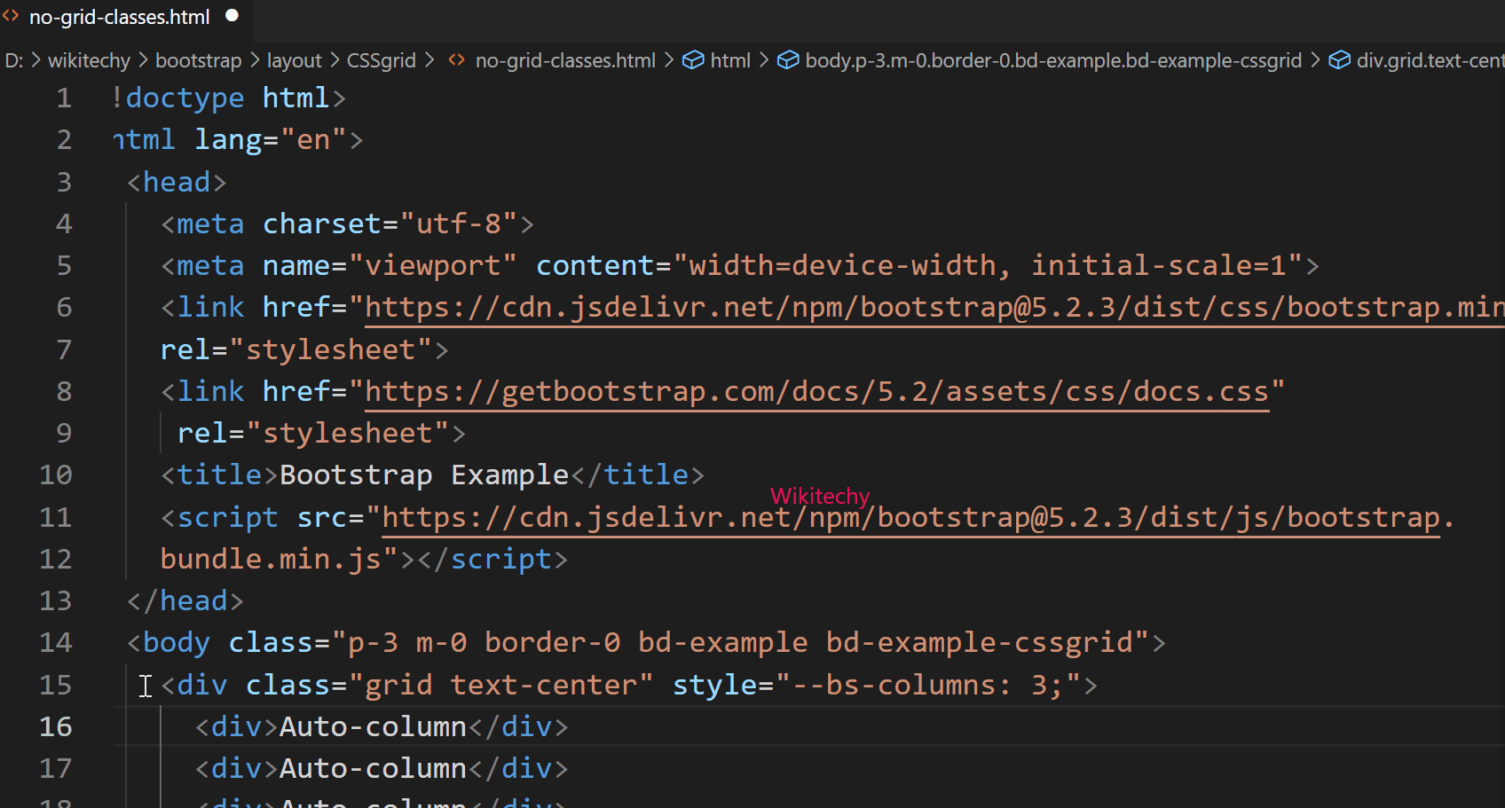 Bootstrap CSS Grid Bootstrap Grid System Wikitechy