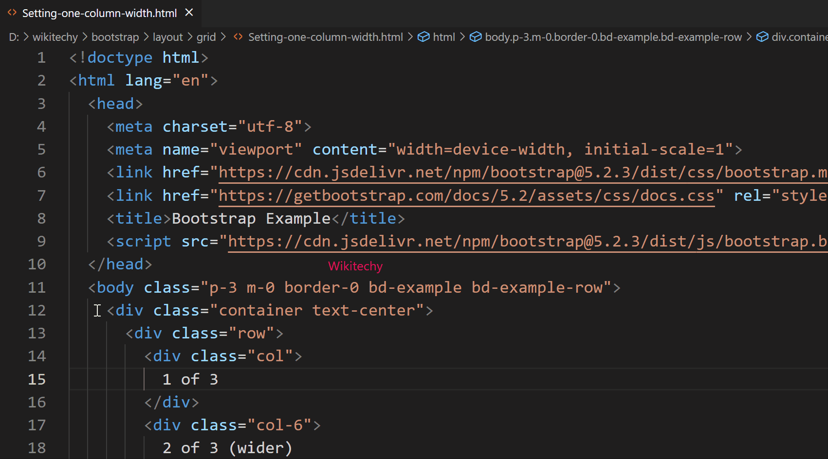 Bootstrap Grid System Bootstrap Grid Examples Wikitechy