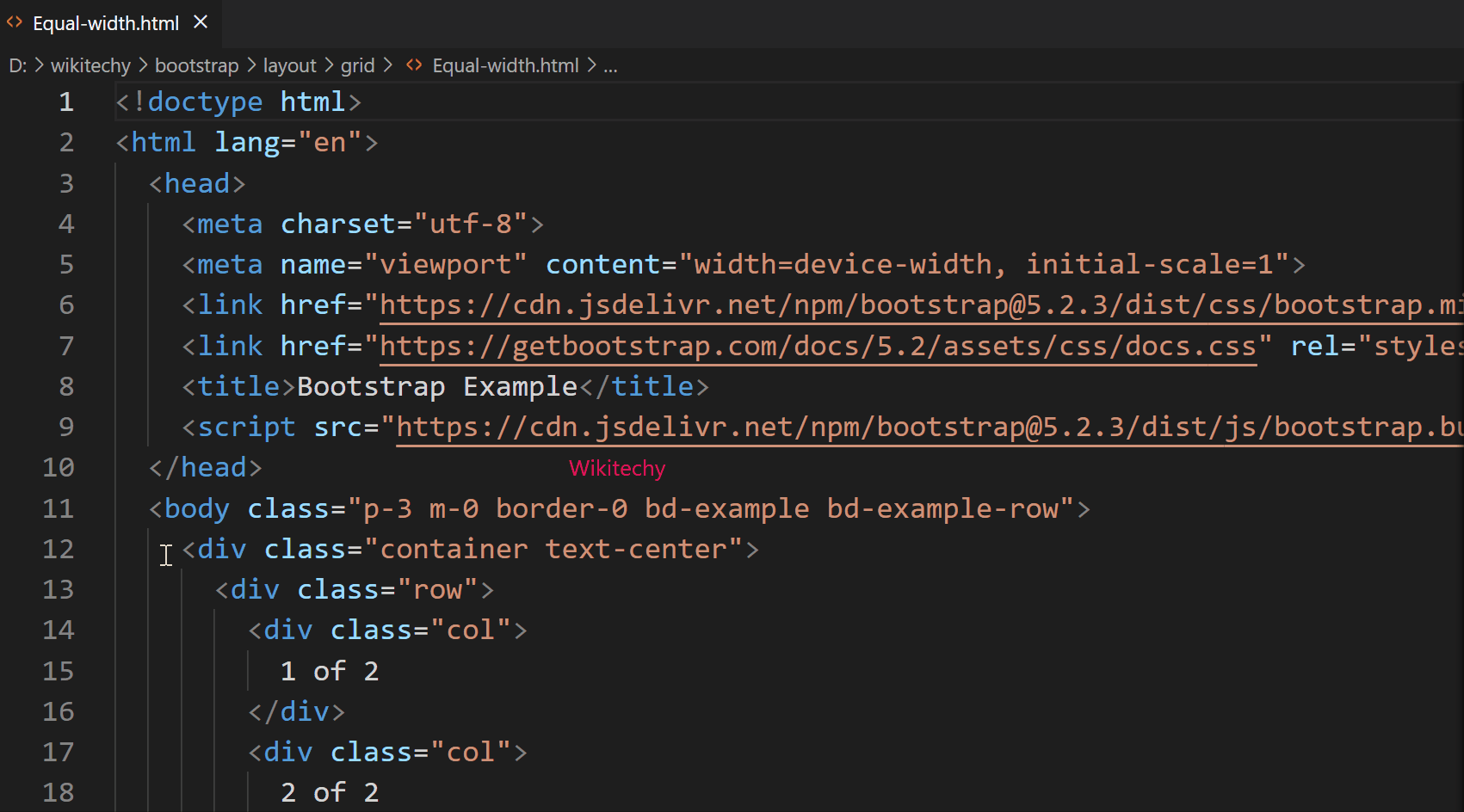 Bootstrap Grid System Bootstrap Grid Examples Wikitechy