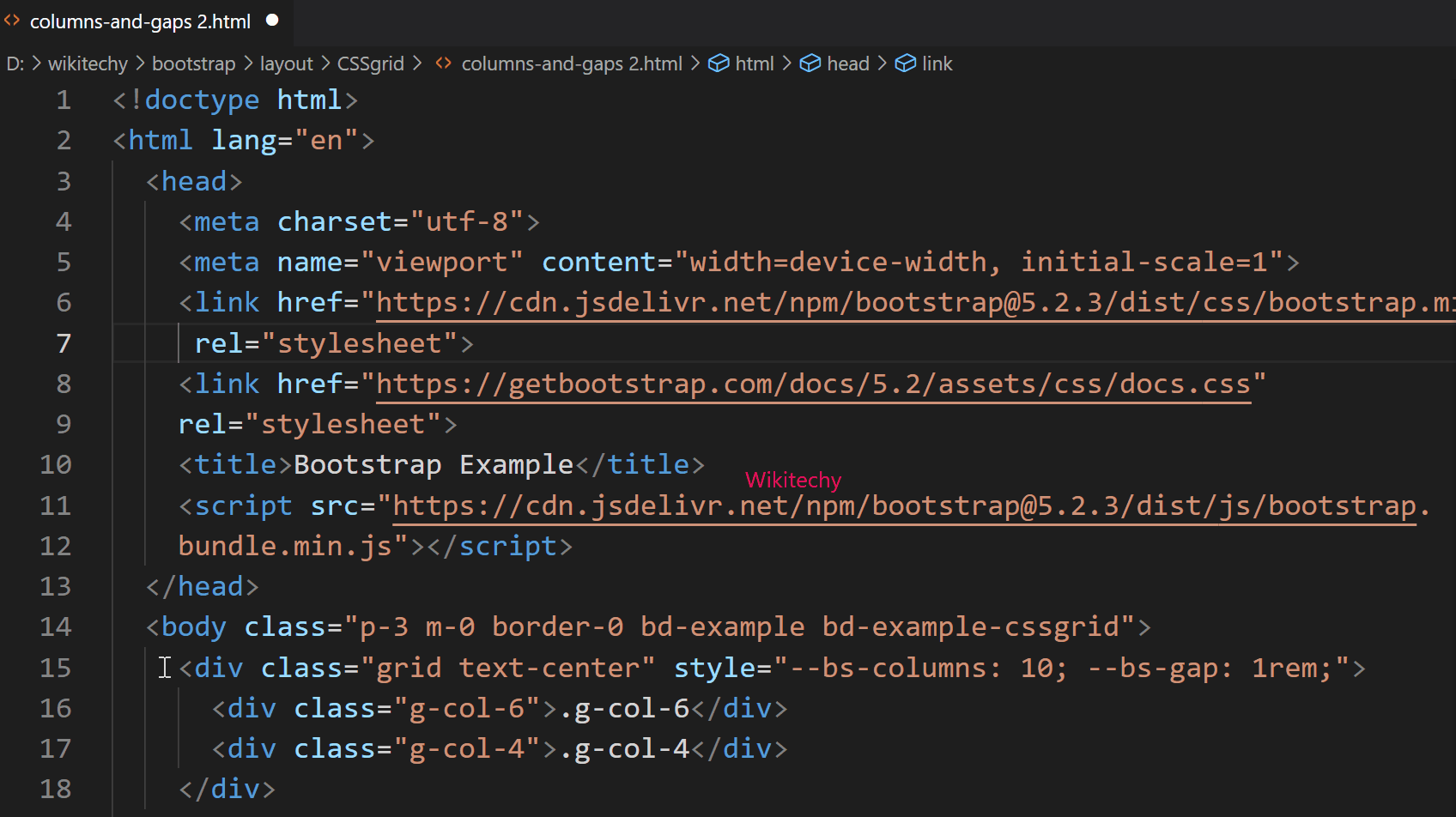 Bootstrap CSS Grid Bootstrap Grid System Wikitechy