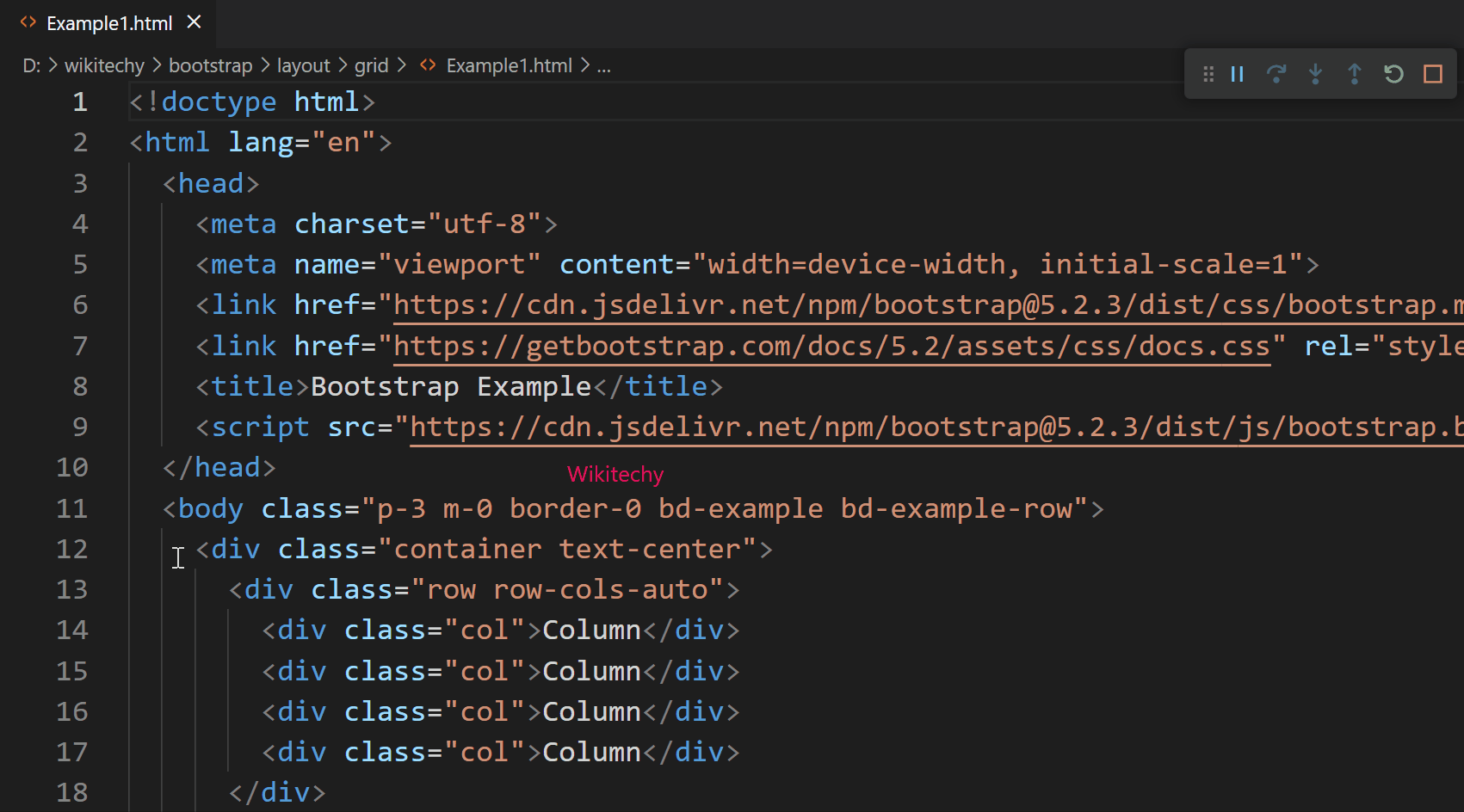 Bootstrap Grid System Bootstrap Grid Examples Wikitechy