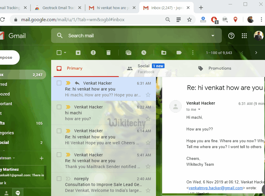 [100 Working] How to Track Location using Email ? Tricks