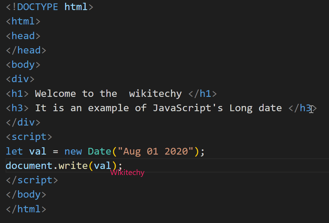 JavaScript Date Format How do I format a date in JavaScript Wikitechy