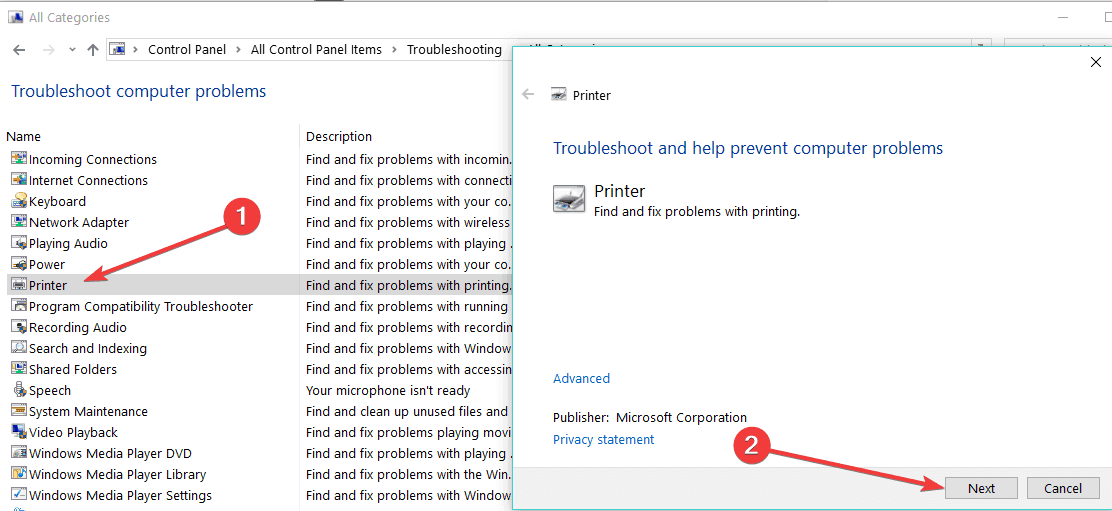 Printing issue new machines Windows 10 Pro 21H1