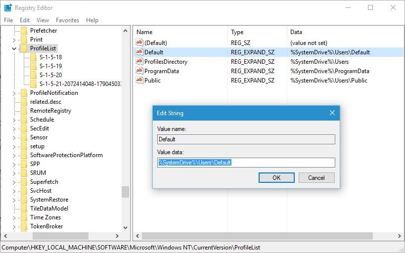 The User Profile Service failed the logon error [FIX]
