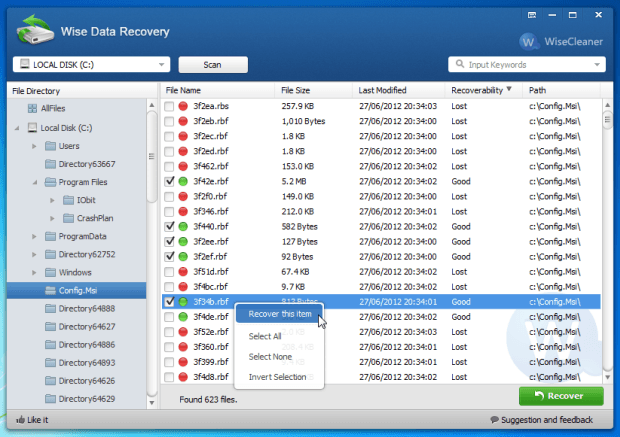 Download Recuva Recover deleted files, free! CCleaner