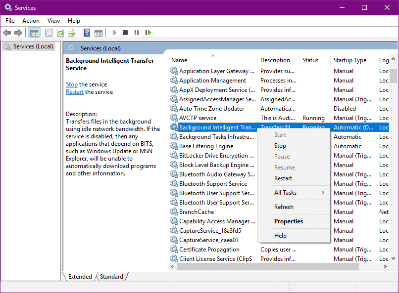 [Fix] Missing BITS Service in Windows 10/11 » Winhelponline