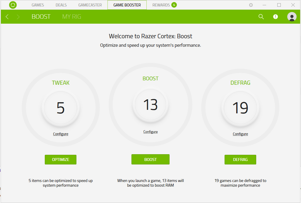 Top 5+ game booster software for Windows 10 PCs