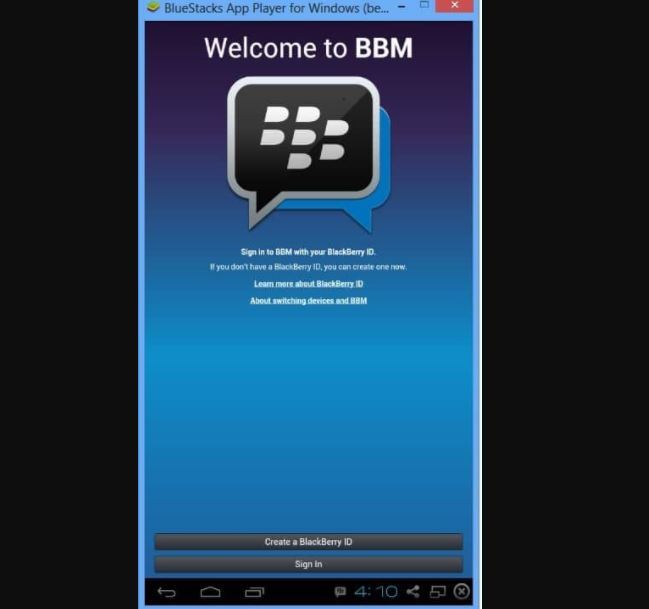 How to install BBM app (Blackberry Messenger) on Windows