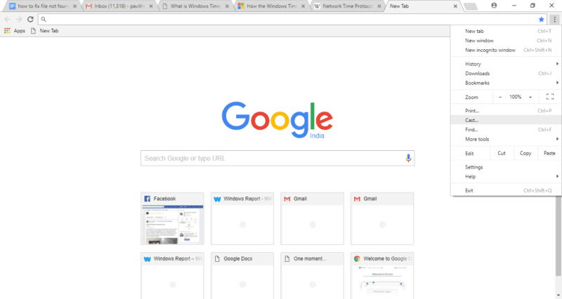 How to cast your entire laptop to Chromecast using Chrome Browser