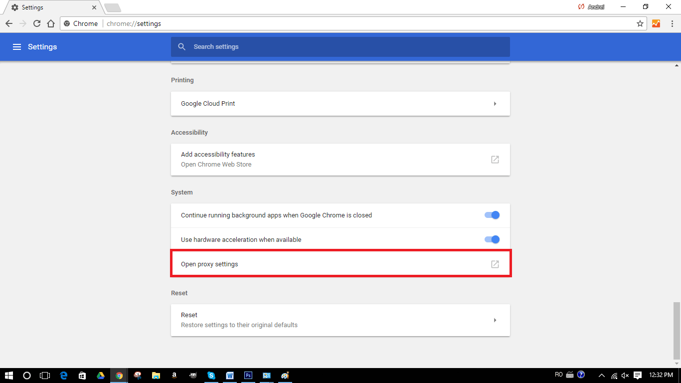 Settings Chrome Web Store Google Chrome