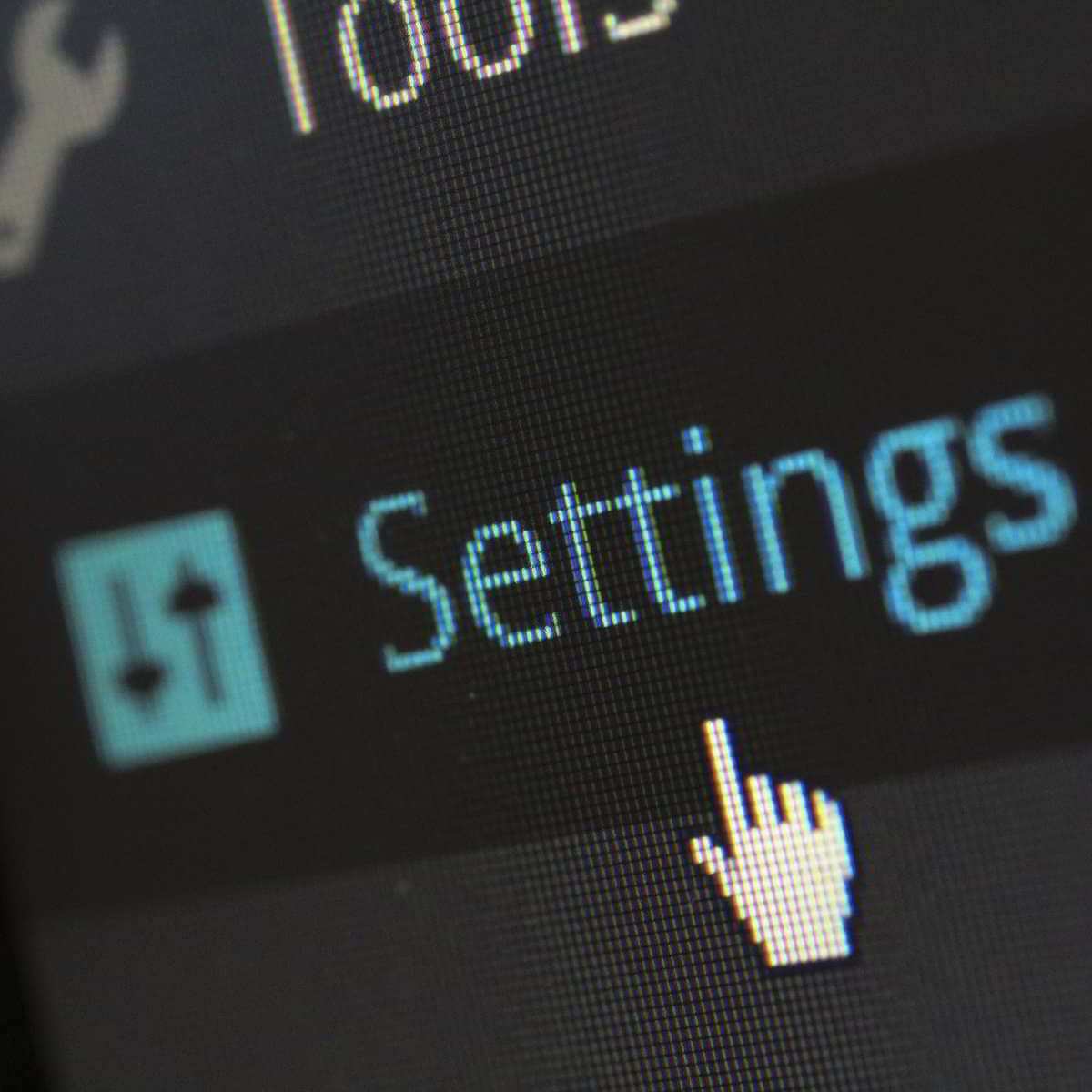 Selective Control of the Immersive Control Panel (Settings) in.