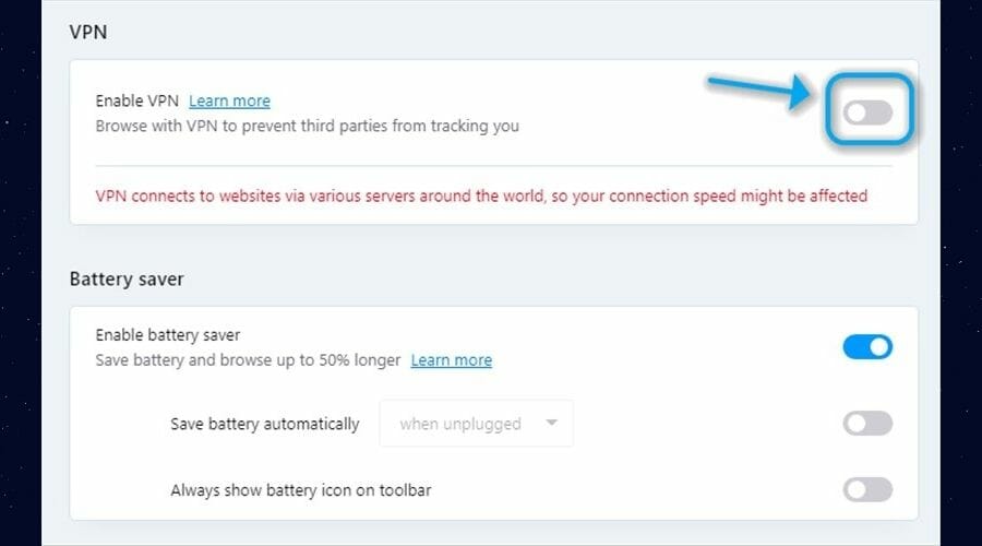 Can't find VPN in Opera? Here's what you can do about it