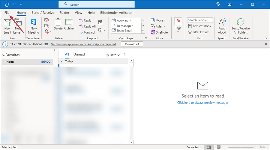 So beheben Sie den EMailFehler 550 beim Senden einer EMail.