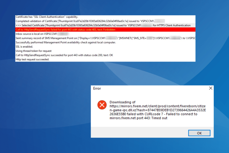 Port 443 Error Code: How to Fix it