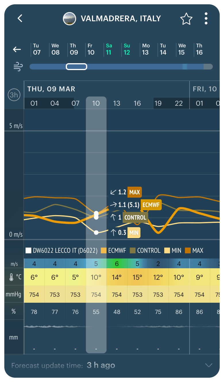 What is ECMWFENS (Ensemble) weather model and how it works Windy.app