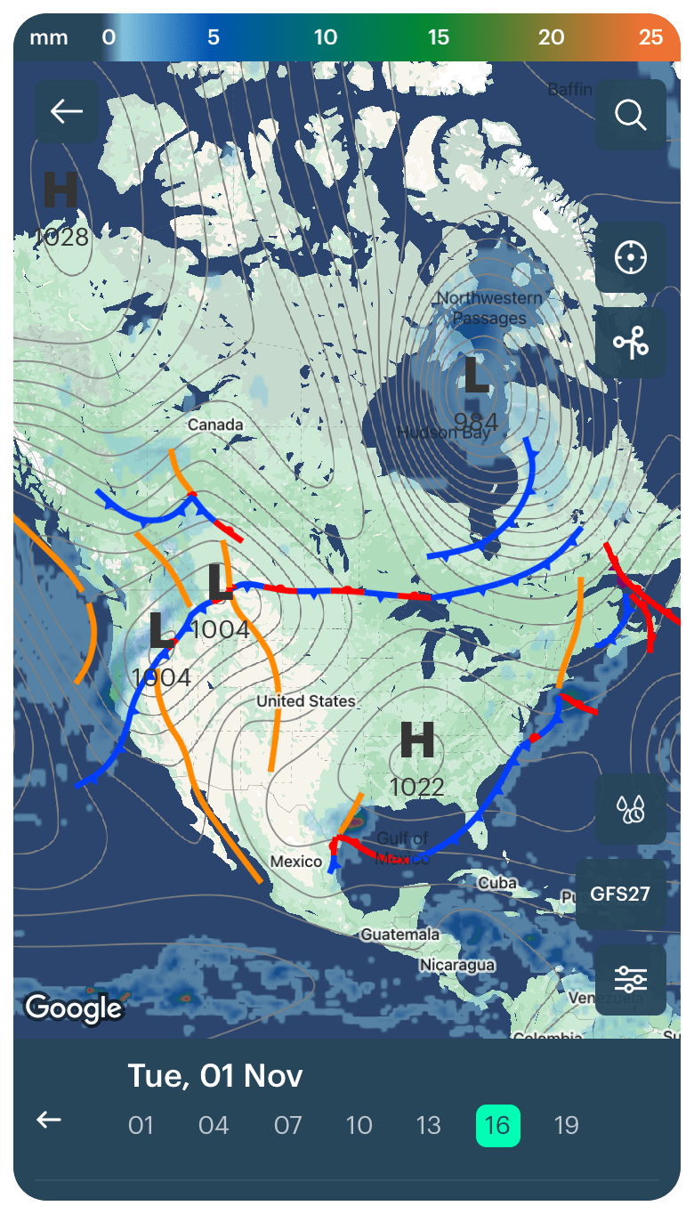 The collection of articles about weather maps Windy.app