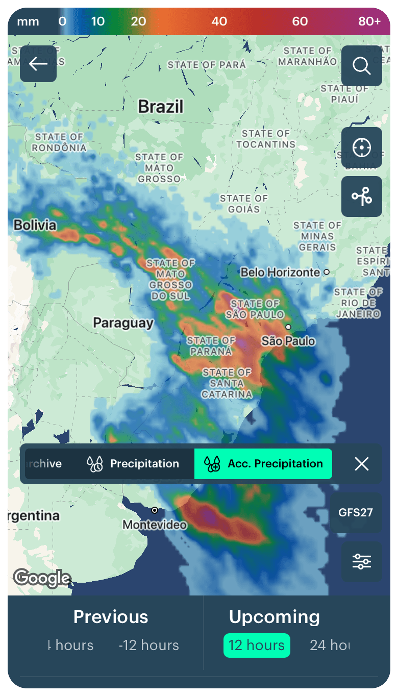 How to read a precipitation map like an expert Windy.app
