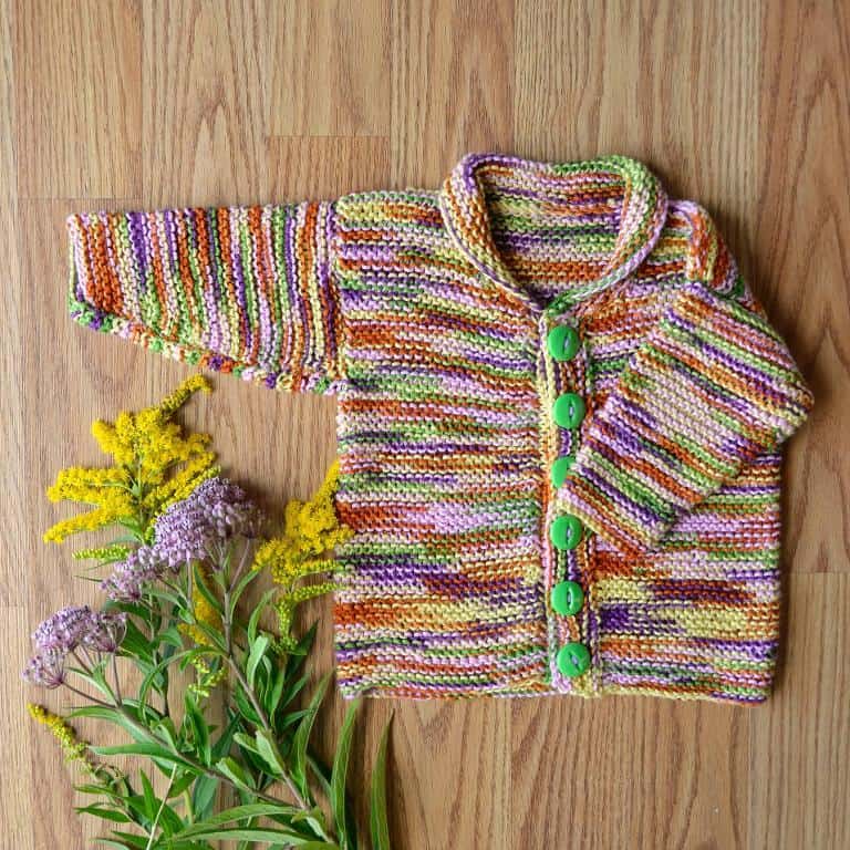 15 Beautiful Knitted Baby Sweater Patterns to Get Ready for Winter
