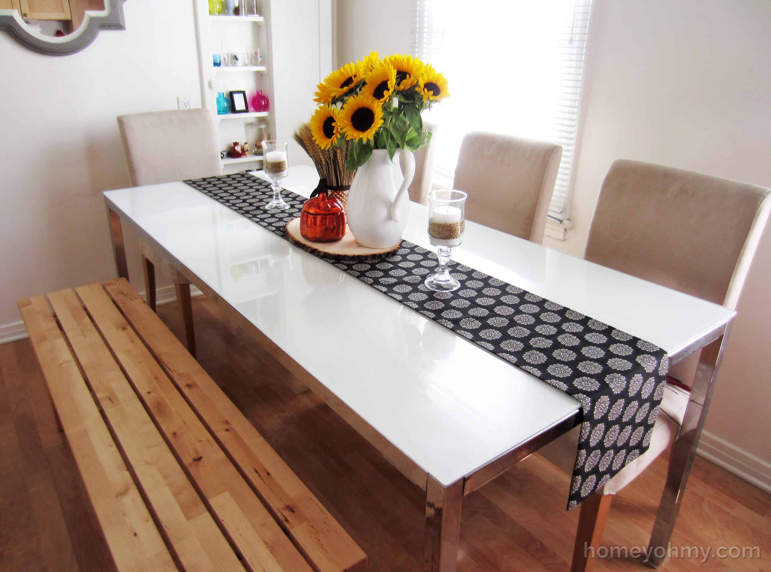 Making the Perfect Table Setting DIY Table Runners