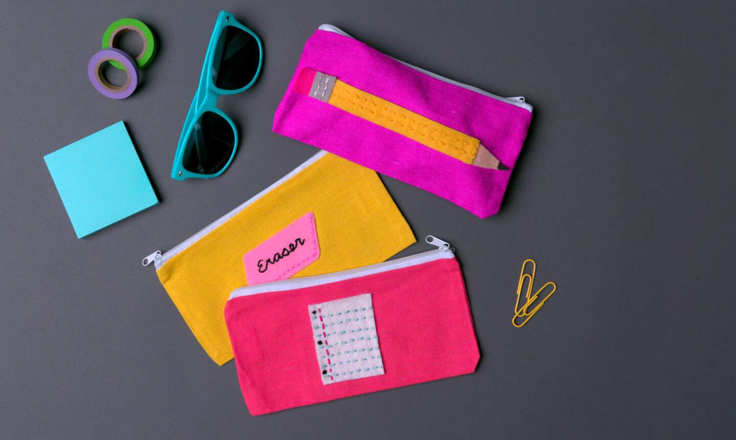 15 Cute DIY Pencil Cases Ideas & Tutorials