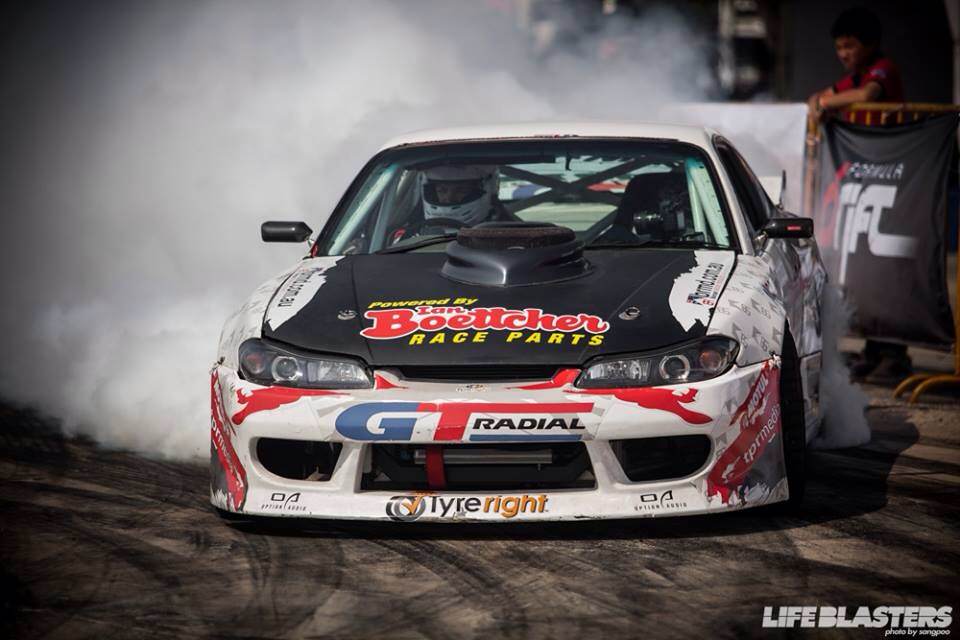 Boetcher aiming for the top spot in Sydney with his 850hp, V8 powered S15 World Time Attack