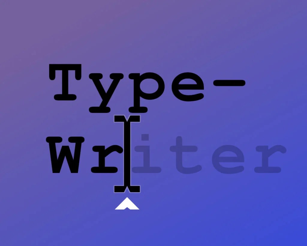 Animated JavaScript Typewriter Text Effect in WordPress